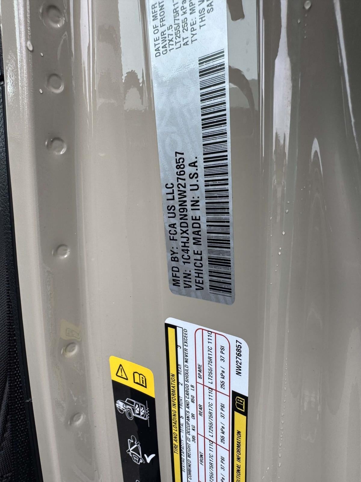 2022 Jeep Wrangler Unlimited Willys