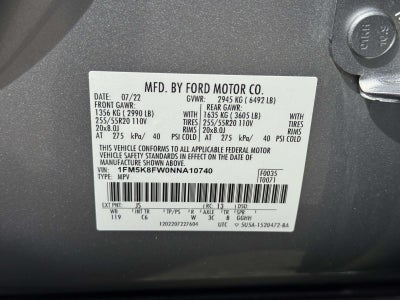 2022 Ford Explorer Limited