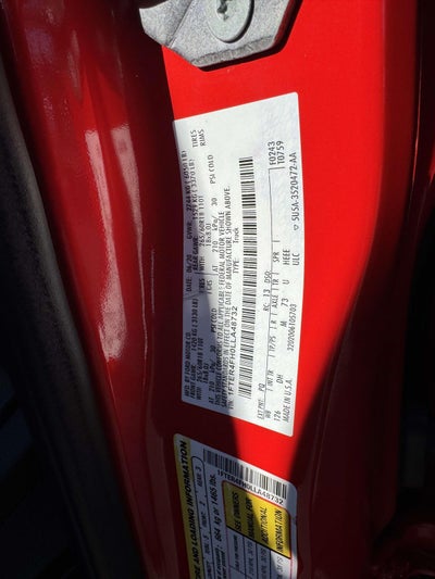 2020 Ford Ranger Lariat