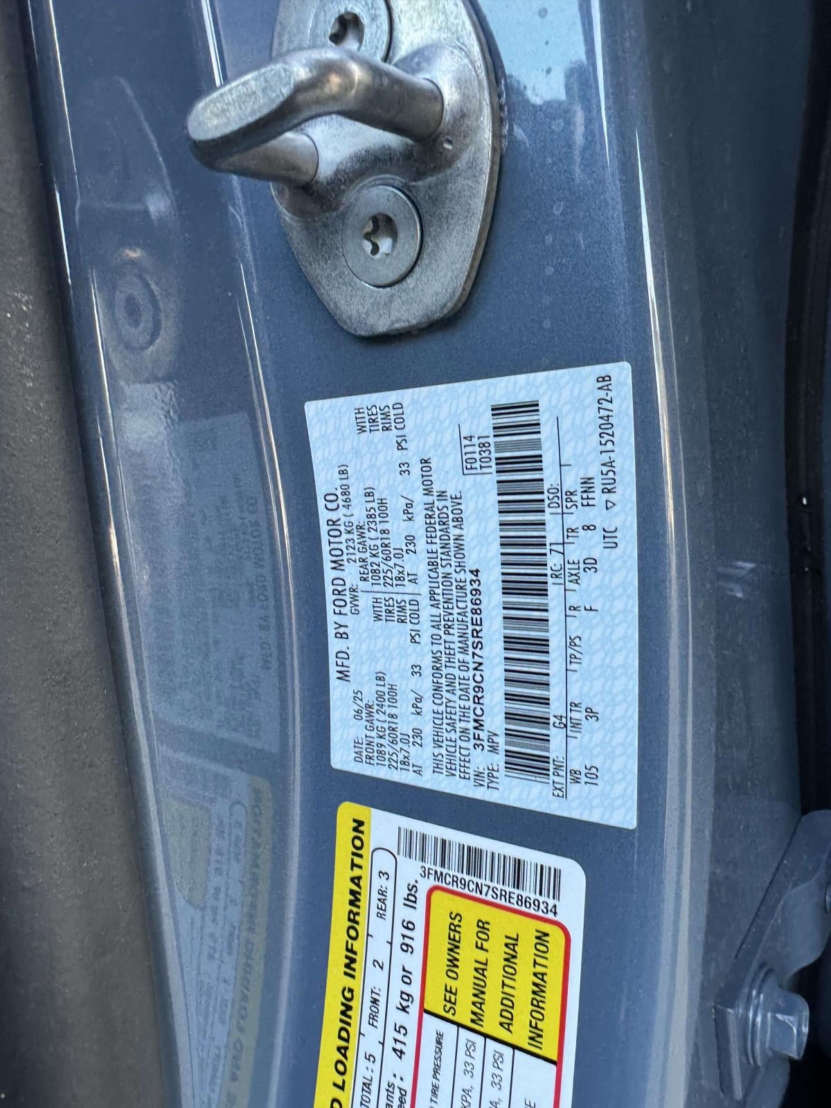 2025 Ford Bronco Sport Outer Banks