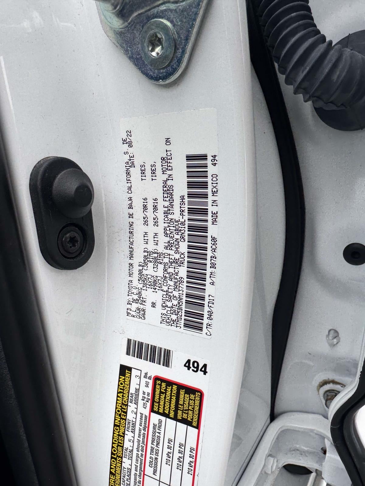 2022 Toyota Tacoma TRD Off-Road V6