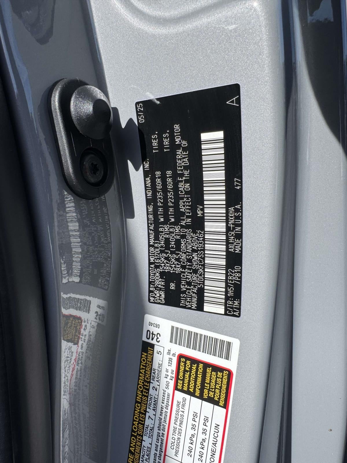 2025 Toyota Sienna Woodland Edition 7 Passenger