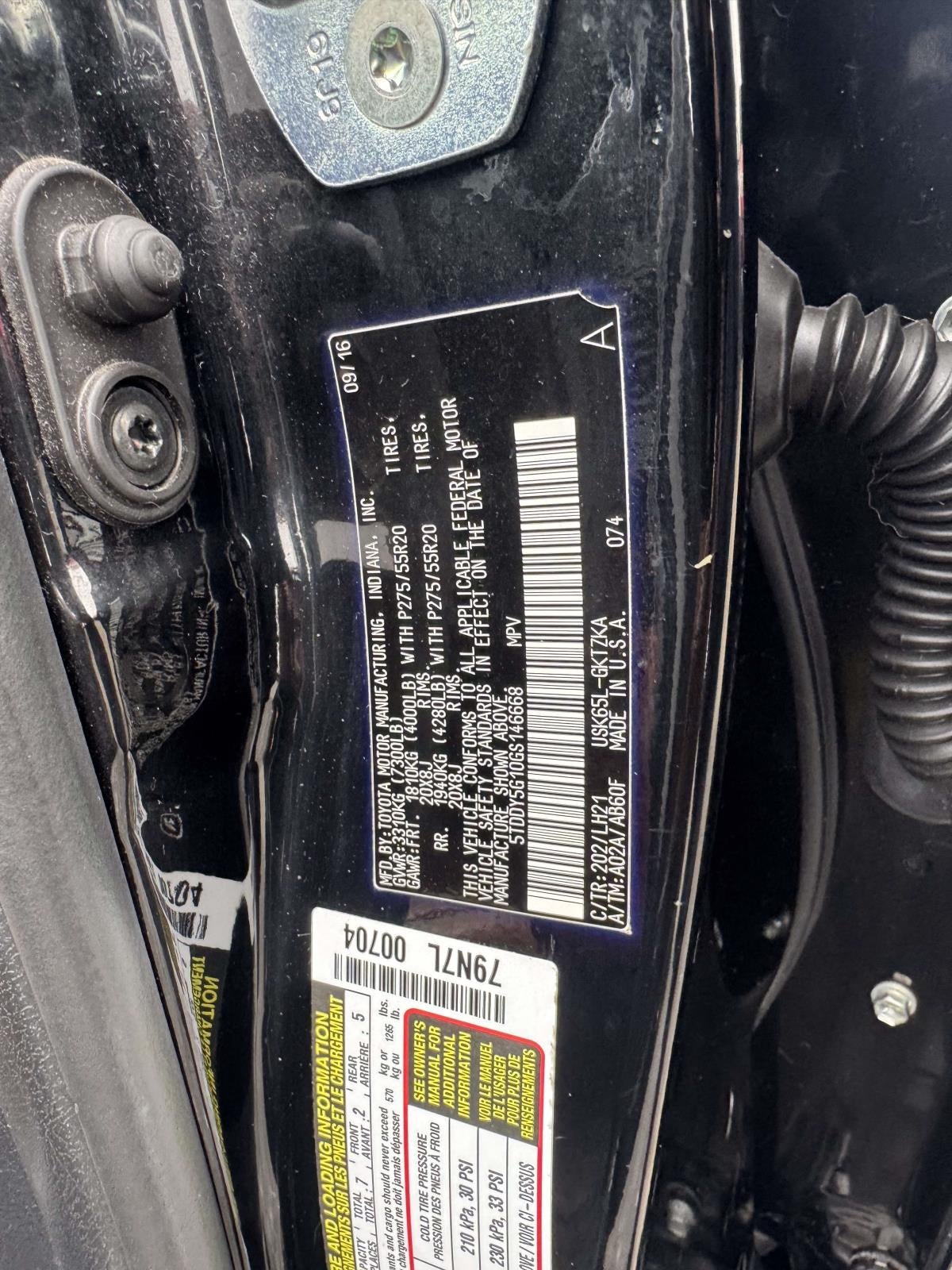 2016 Toyota Sequoia Platinum