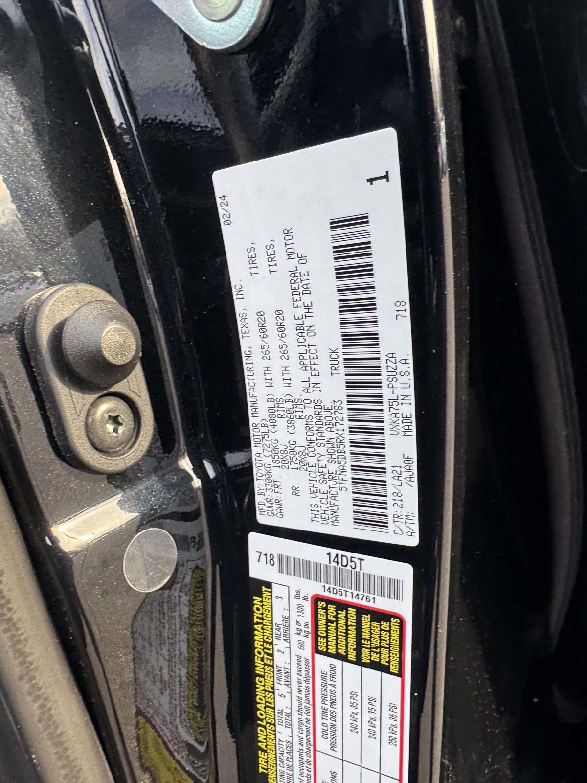 2024 Toyota Tundra Platinum