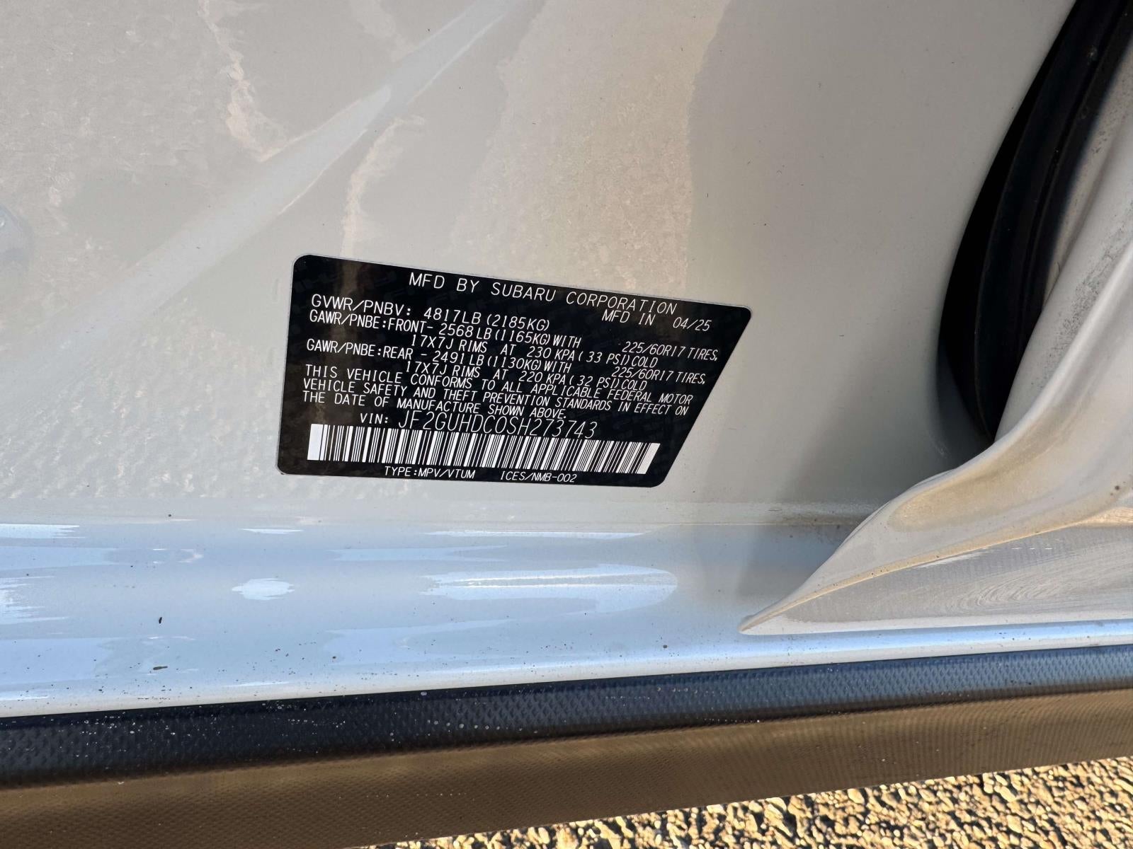 2025 Subaru Crosstrek Premium