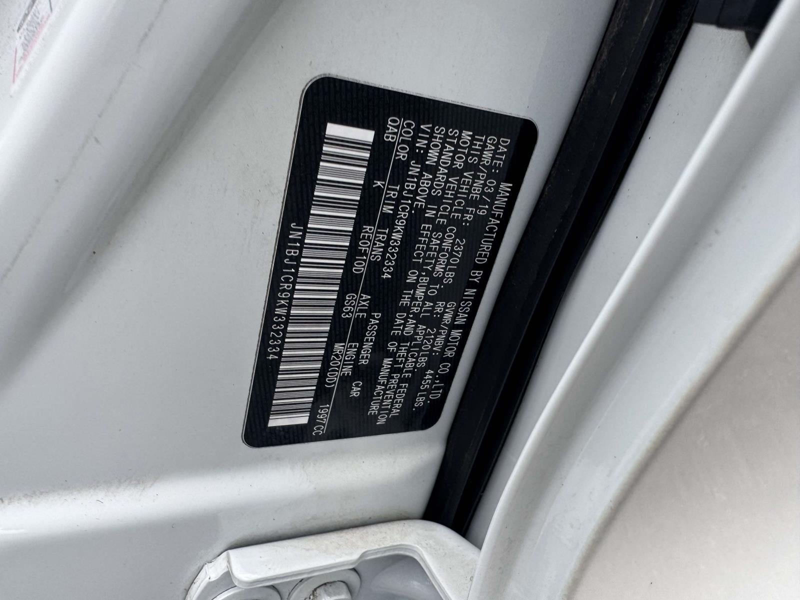 2019 Nissan Rogue Sport SL