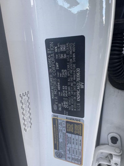 2020 Kia Sportage SX