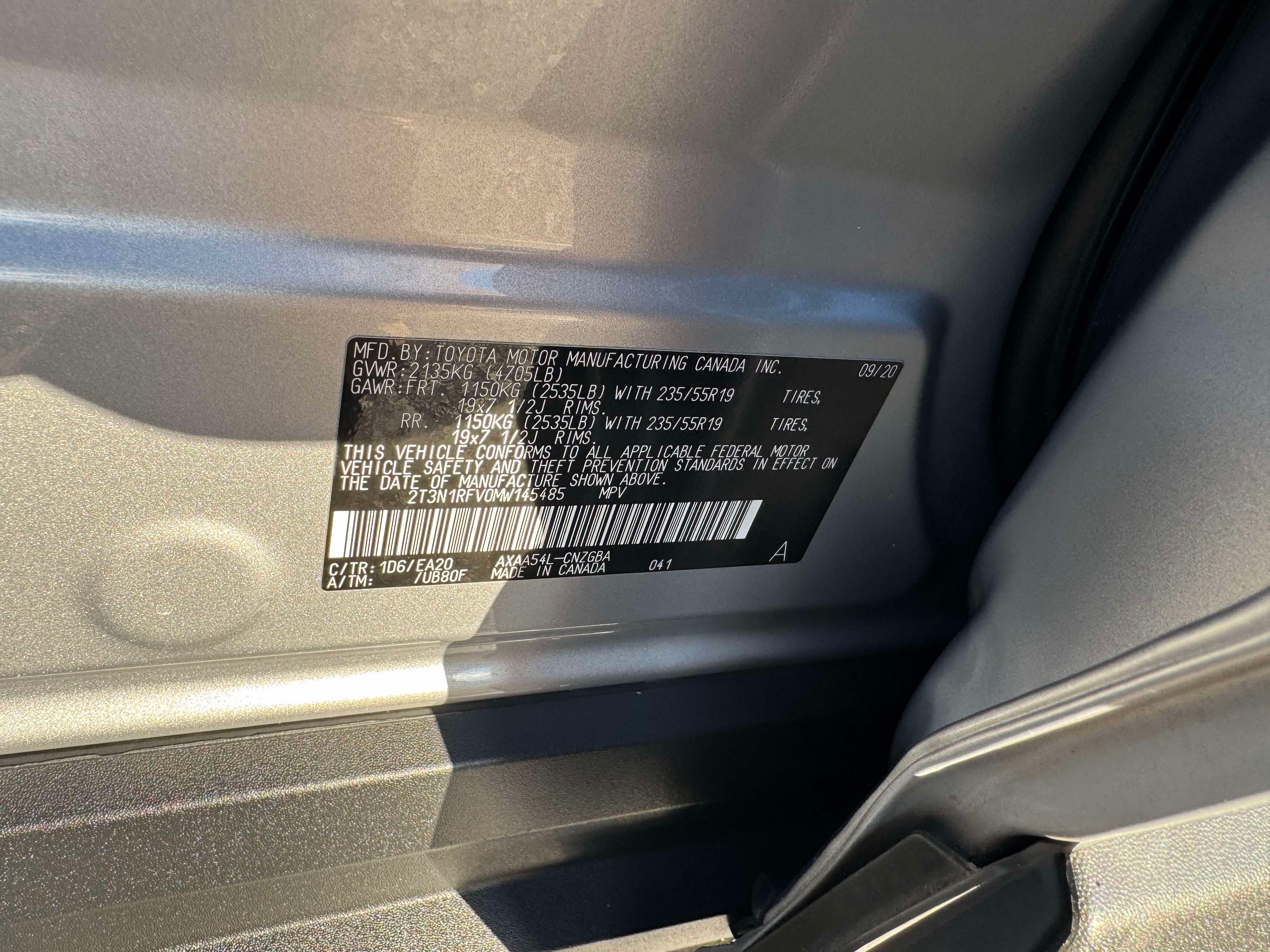 2021 Toyota RAV4 Limited