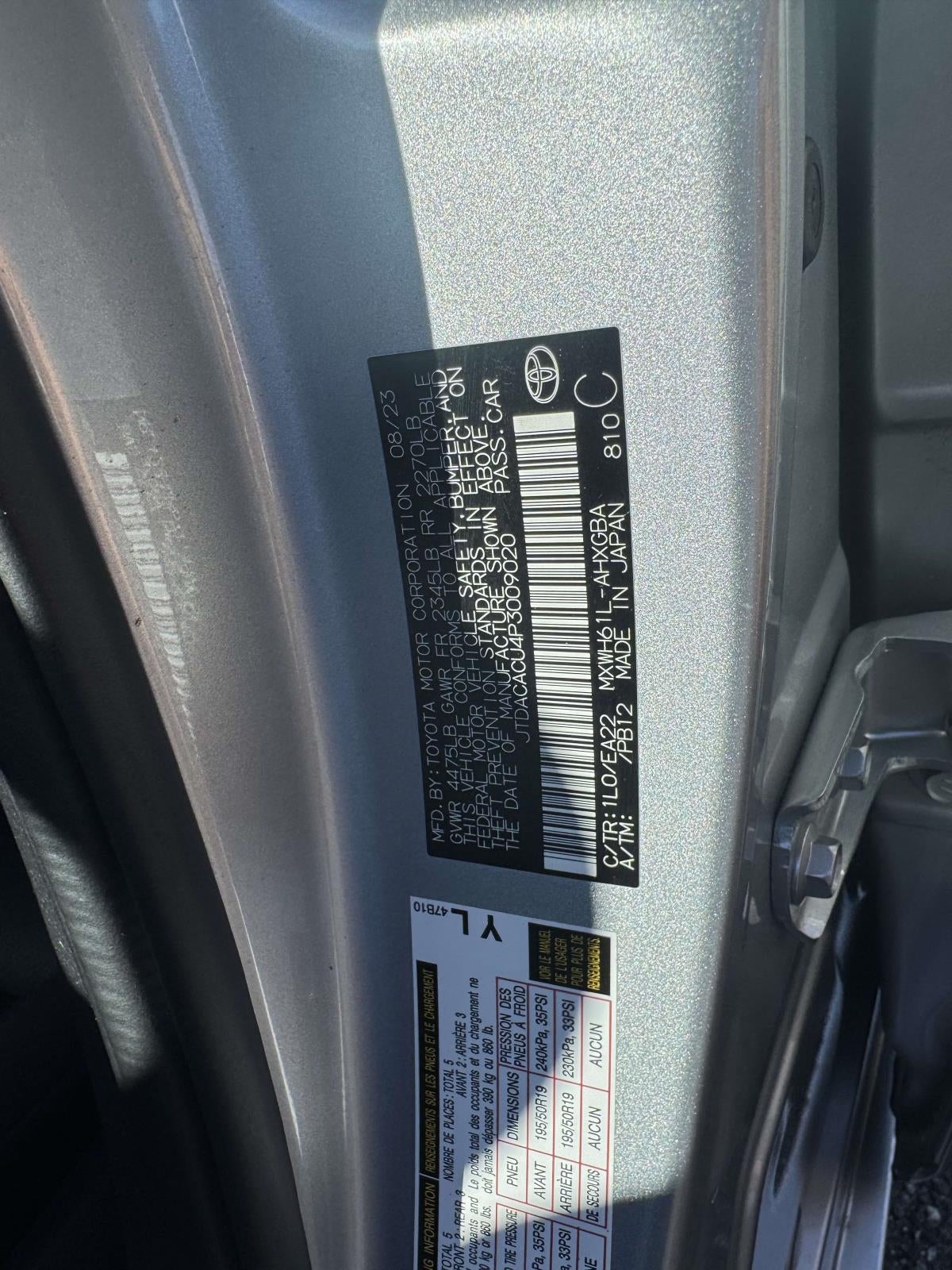 2023 Toyota Prius Prime XSE