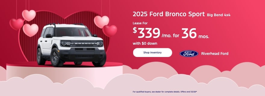 Bronco Sport Offer