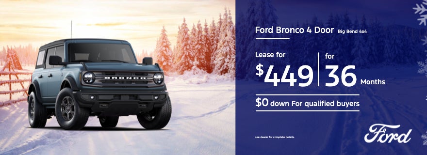 2025 Ford Bronco 4 Door Big Bend 4x4